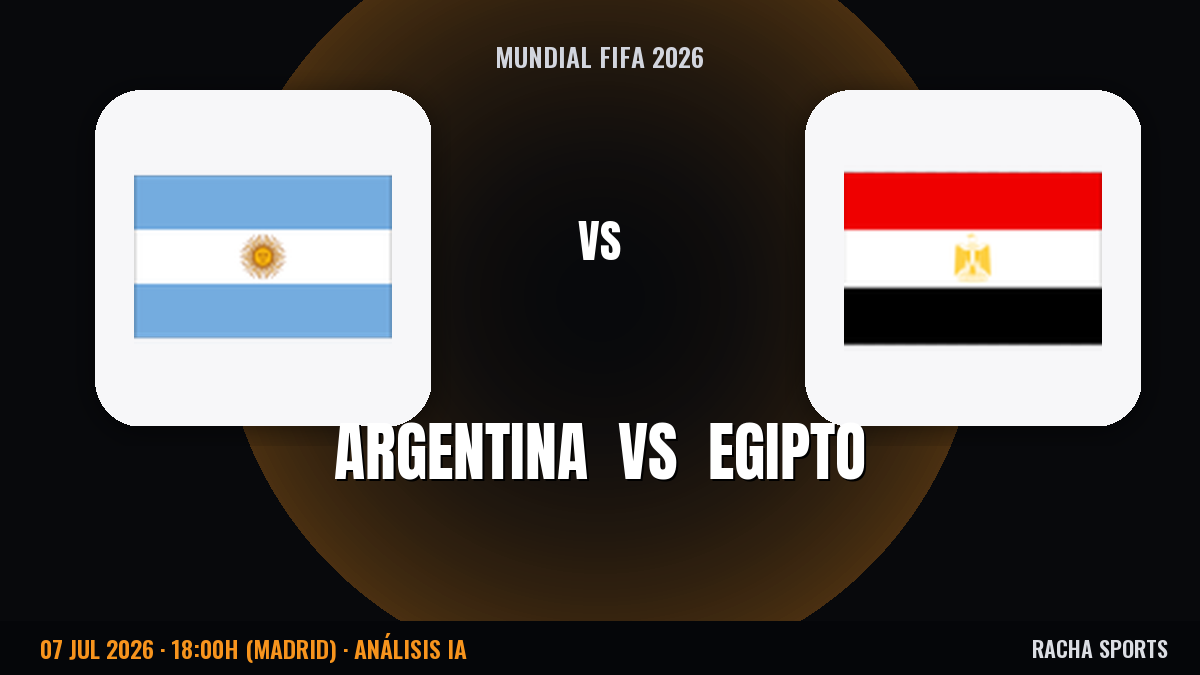 Argentina vs Egipto: 5 victorias consecutivas vs defensa en crisis
