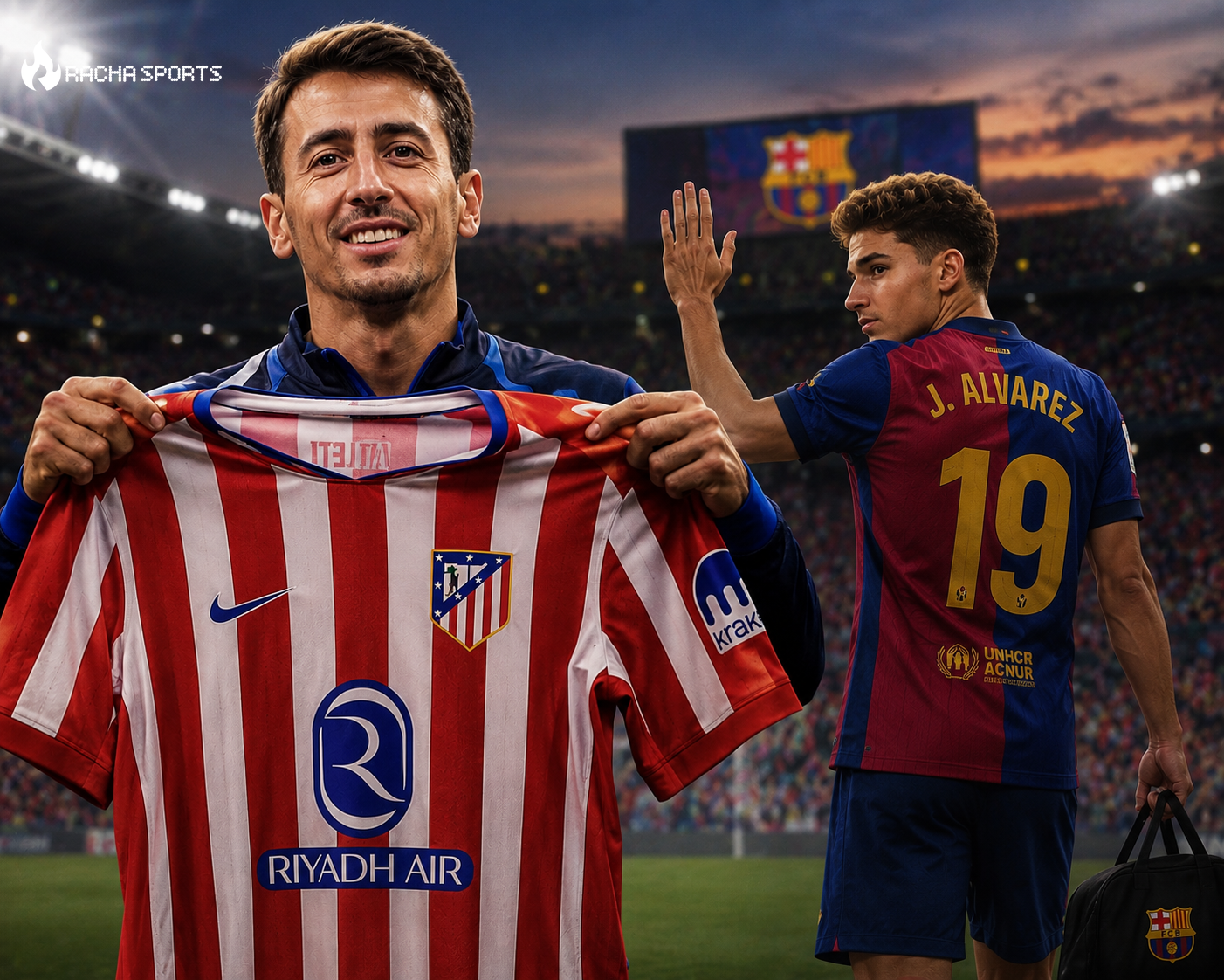 El Atlético sondea a Oyarzabal como llave para dejar salir a Julián Álvarez