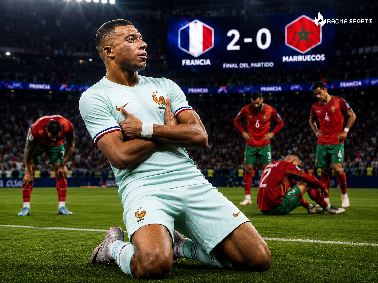 Francia liquida a Marruecos 2-0 y avanza a semifinales del Mundial 2026