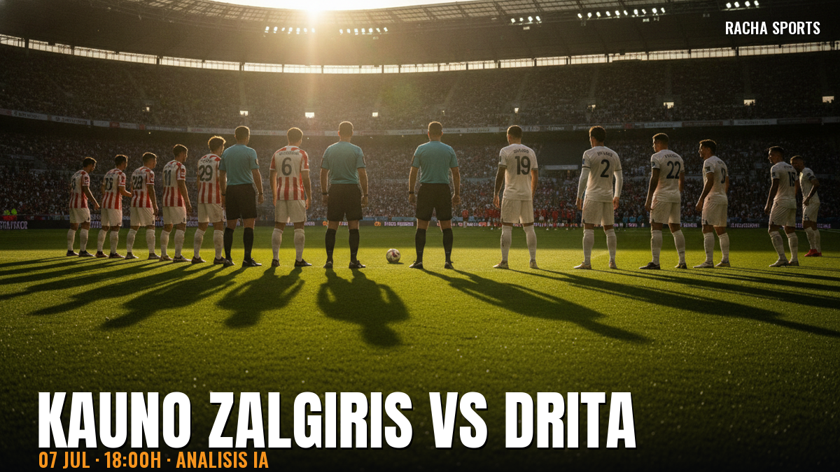Žalgiris vs Drita: por qué el modelo da 66% al local en Champions